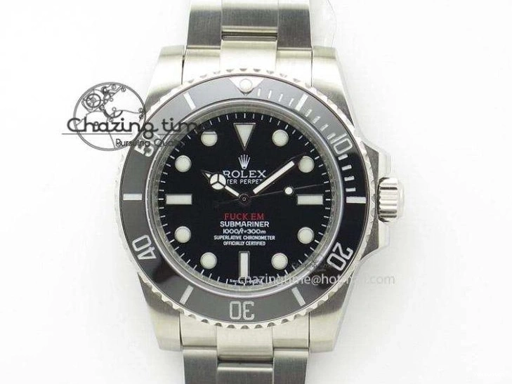 Submariner Black YG VS3135 Ceramic 116618 Steel 1:1 LN Edition Plated VSF 904L Best 0115